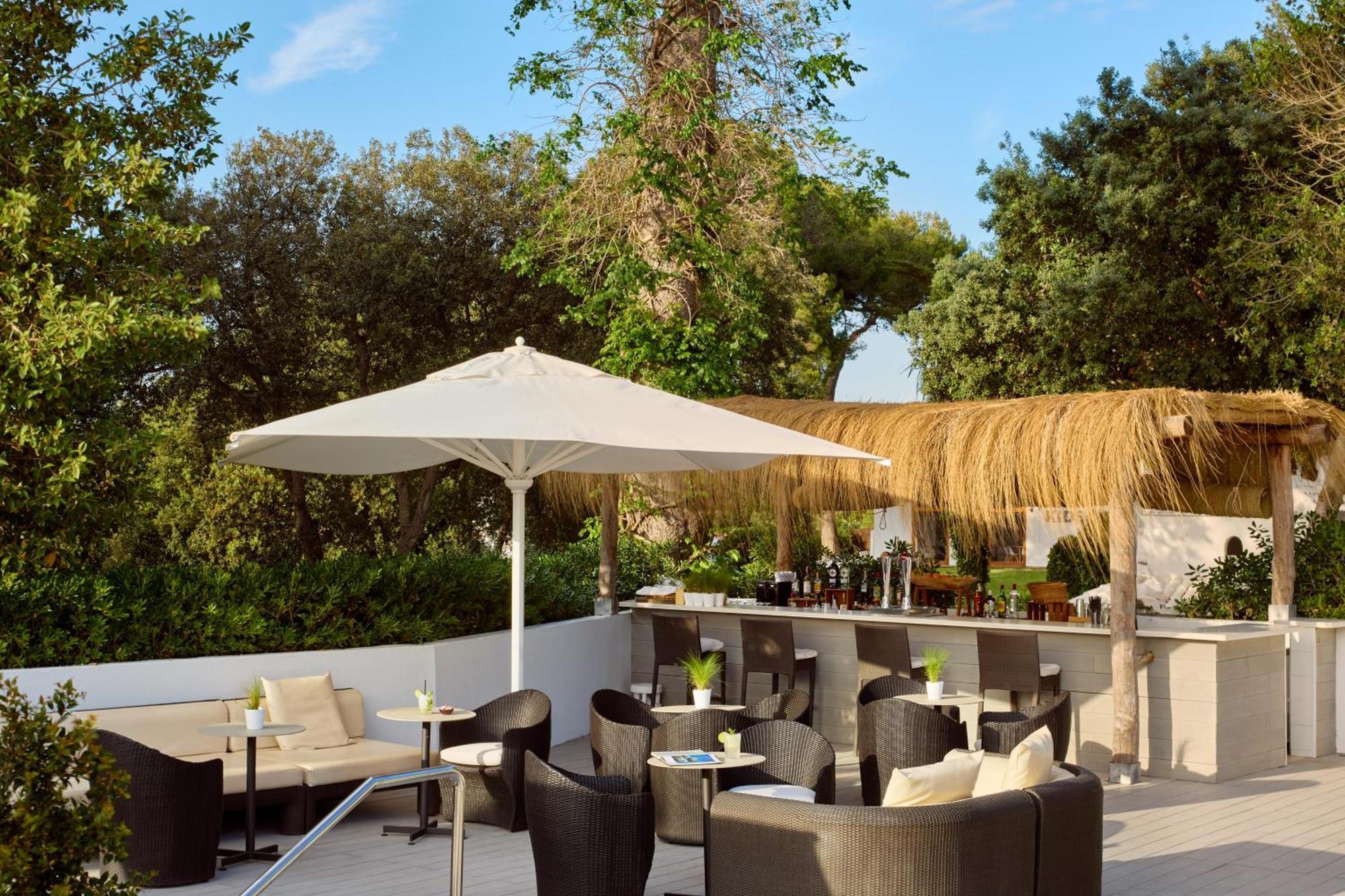 멜리아 칼라 갈다나 호텔 외부 사진 The Terrace at the Westin Palace Madrid